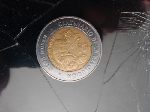 Moneda De 5 Pesos Del Año 2008 De Francisco Villa Bicentena