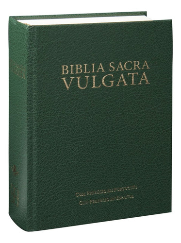 Biblia Sacra Vulgata | Capa Dura | Verde
