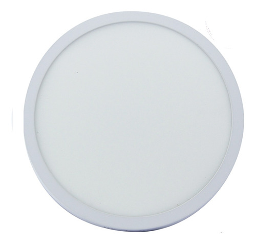 Foco Led Panel 24 Watt Luz Calida Sobrepuesto Techo Pared