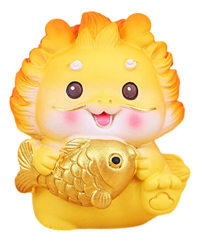 2 Figura De Dragón De Año Nuevo Chino, Mini Estilo D