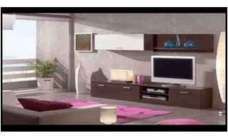 Modulo Mesa Lcd Plasma Dvd Repisa Colgante + Estante.