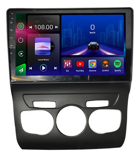 Stereo Android Pantalla Camara 9¨ Citroen C4 Lounge 2+64