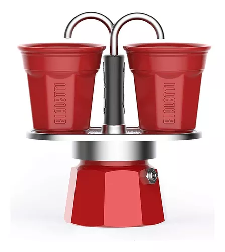 Cafetera Bialetti Mini Express De 2 Tazas , Rojo