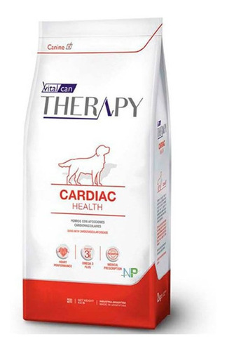 Alimento Perro Vitalcan Therapy Cardiac 10k. Np