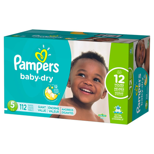 Pampers Baby-dry Pañales Talla 5 112 Contar