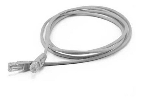 Imagen 1 de 2 de Puntotecno - User Cord / Cable Red Cat 5e Gris 2 Mts