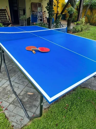 Mesa Ping Pong Exterior Interior Plegable C/ruedas N1 El Rey