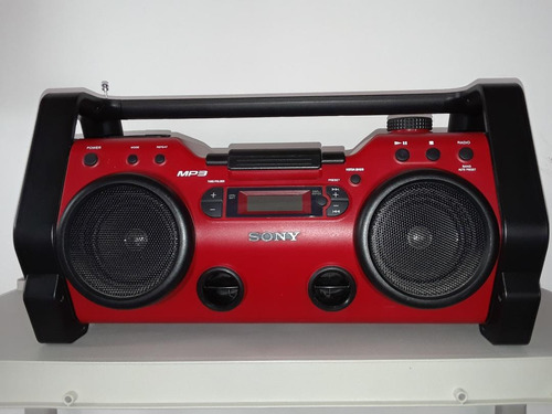 Radio Reproductor Portatil Sony Zs-h10cp Boombox Playa 