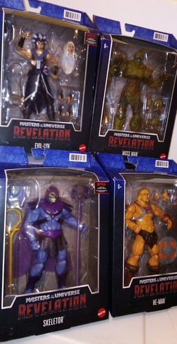He Man Skeletor Evil Lyn Mossman Masterverse Revelation Motu