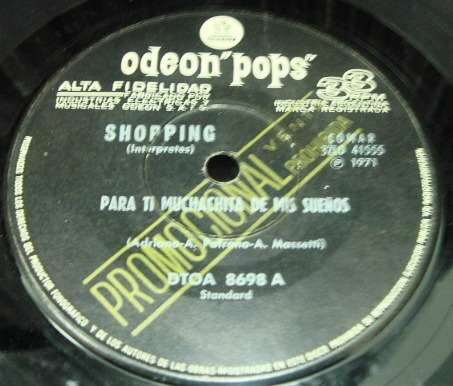 Shopping Para Ti Muchachita Vinilo Simple Argentino Promo