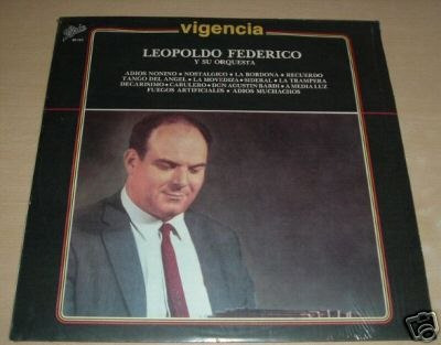 Leopoldo Federico Y Su Orquesta Vinilo Argentino Excelente 