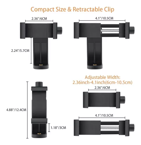 Soporte Adaptador De Celular Para Tripode O Monopie