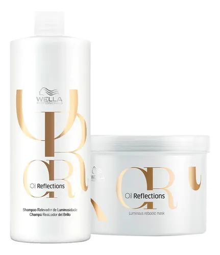 Kit Wella Professionals Oil Reflections Shampoo E Máscara
