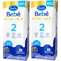 Comprar Sancor Bebé Advanced 2 Leche Maternizada 200ml X24u