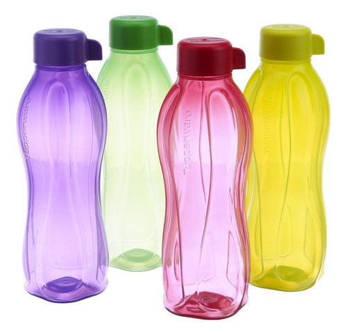 Tupperware Eco 1 litro Aqua Agua Potable Botella De Deportes