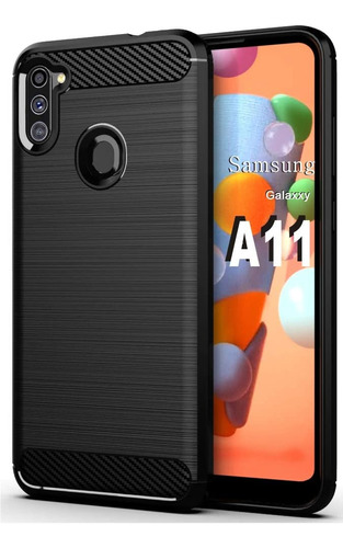 Funda Carbono Fiber Para Samsung Galaxy A11 / Galaxy M11