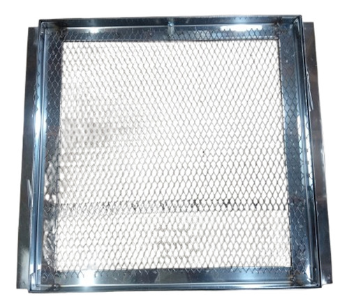 Puerta / Tapa Inspección Motor Ac. Inox 40x40 Para Revestir