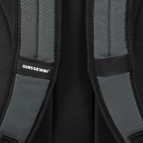 Mochila Swissone Luxemburg Cinza