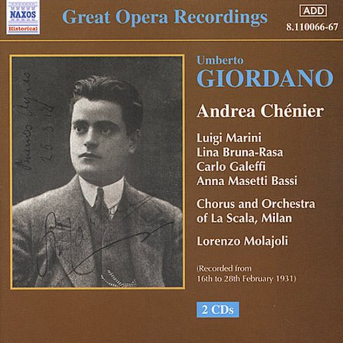 U. Giordano André Chenier-comp Opera Cd