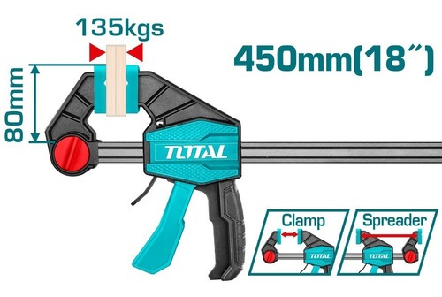 Prensa Sargento De Barra Total Tools  Tht1346801