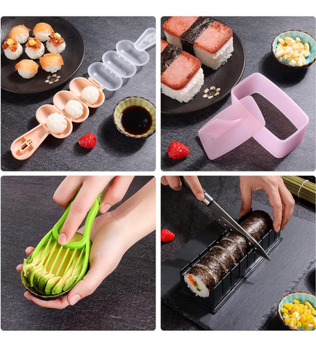 Kit De Hacer Sushi Fungyand 27 Piezas Profesional