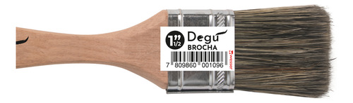 Set De Brochas Pintura 6 Pcs Degú Mango Madera 5/8 | Wesser
