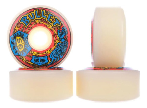 Ruedas Bullet Skateboard 2.598pulgada95a 66 Speedwheels Re-i