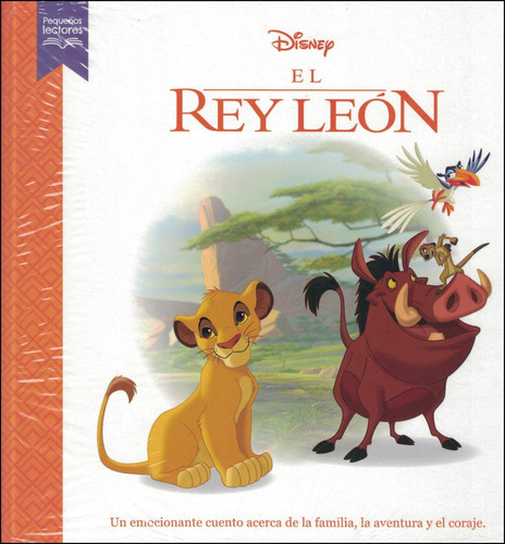 PEQUEÑOS LECTORES: DISNEY EL REY LEON, de Disney. Editorial silver dolphin infantil, tapa pasta dura en español, 2003