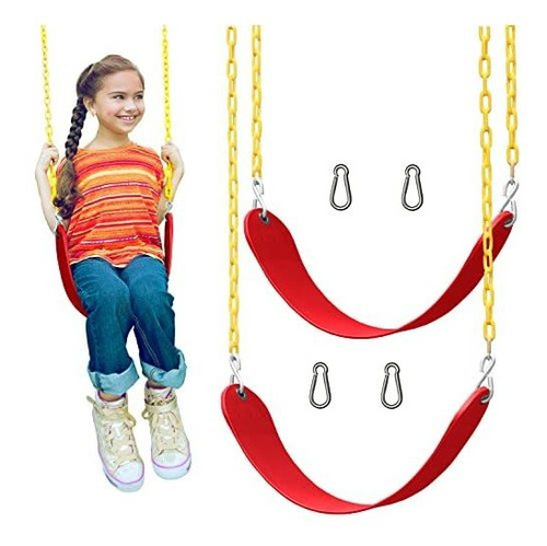 Gimnasio Jungle Kingdom Swings For Swing Set - 2 Pack Qzsxp