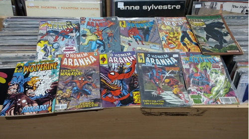 Livro Lote 10 Hq´s Marvel - O Homem Aranha/ Wolverine - Abril [0000]