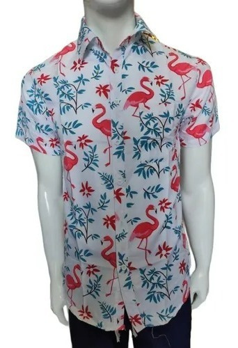 Camisas Guayabera Hombre Hawaiana