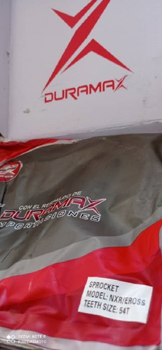 Imagen 4 de 4 de Kit Relacion Cadena Honda Nxr 125 Bross Xr125l Duramax Japon