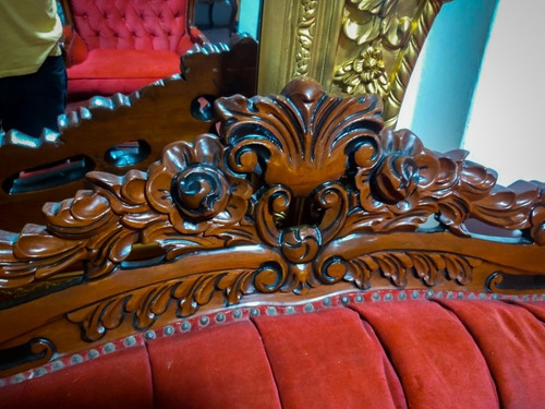 Imagen 4 de 4 de Muebles Luis Xv Antiguos De Caoba