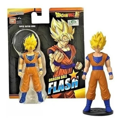 Figura Super Saiyan Goku Dragon Ball Flash 10 Cm Playking