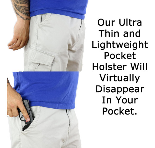 Ultimate Pocket Holster | Ultra Thin For Comfortable Conceal