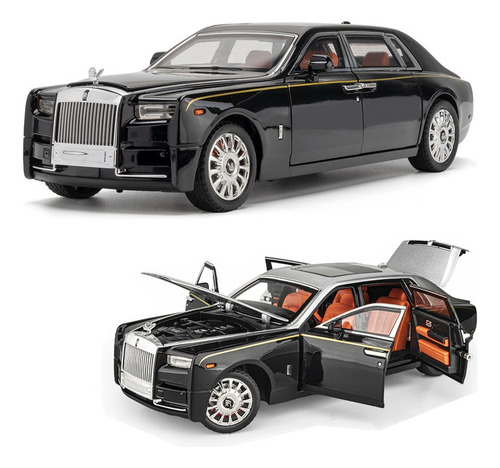 Rolls Royce Phantom Limusinas Miniatura Metal Coche 1/18