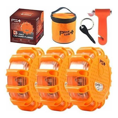 Peakplus Road Bengalas Y Accesorios Del Kit De Emergencia Pa