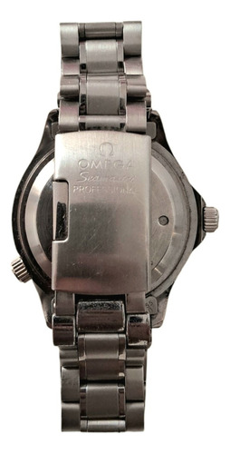 Reloj Pulsera Omega Omega Seamaster James Bond 007 Plateado Azul Acero Azul Acero (Usado)