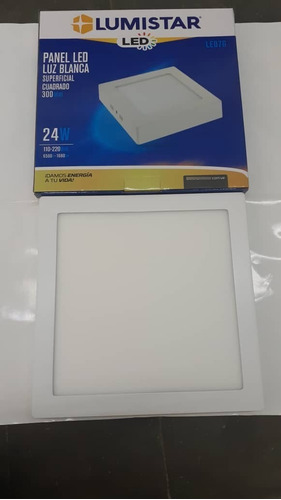 Panel Led Cuadrado Empotrables Blanco 3w 3000k 