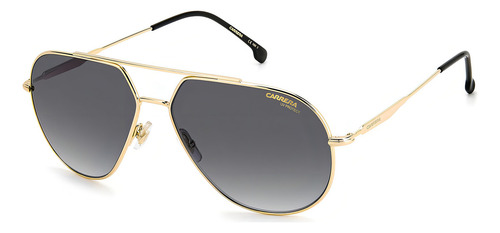 Lentes De Sol Carrera 274/s Para Hombre 204943j5g619o Color Gris Color de la lente Gris Obscuro Degragado Color de la varilla Dorado Color del armazón Gris Diseño Degradado