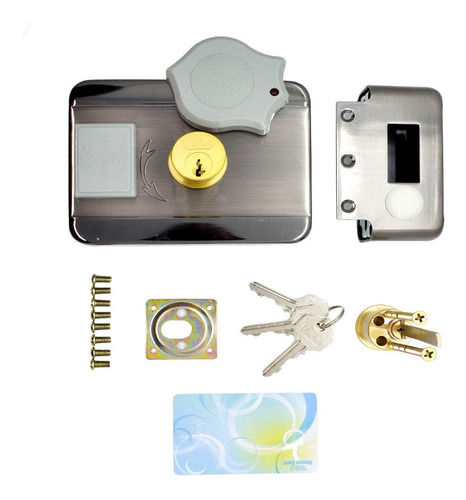 Imagen 4 de 10 de Cerradura Motorizada De Aplicar 12v Control Acceso M208s