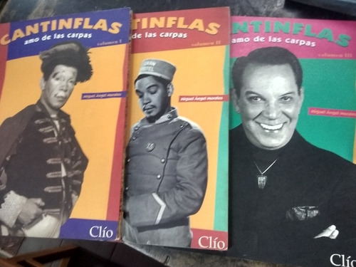 Cantinflas, Amo De Las Carpas. Miguel Morales. 3 Volumenes.