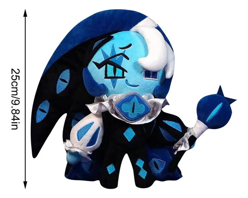 Muñeca De Peluche Cookie Run Kingdom Plush Shadow Milk Cooki