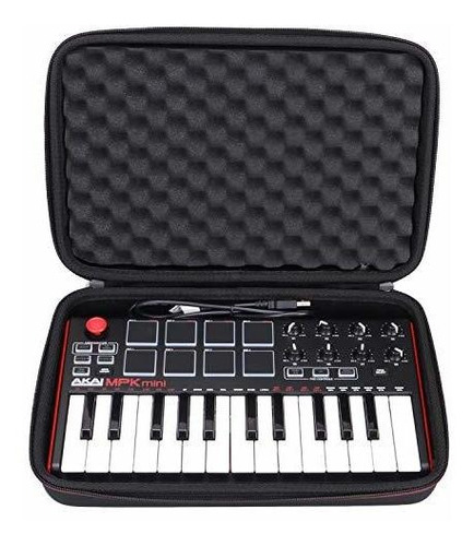 Ltgem Funda Para Akai Profesional Mpk Mini Mkii 25 Teclas Y 