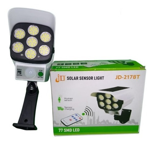 Jd-2178t Luz Con Panel Solar-77 Luces