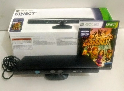 Sensor Kinect Xbox 360 Original Microsoft + Jogo Original