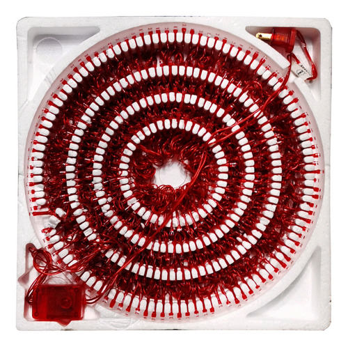 Serie Navideña Blanco Rojo 300 Leds 15m Se300