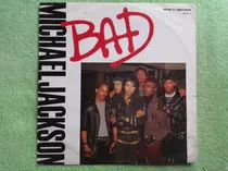 Comprar Eam Lp Vinilo Maxi Single Michael Jackson Bad 1987 Versiones