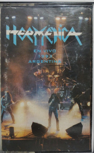 Hermética  En Vivo 1993 Argentina Cassete Argentina