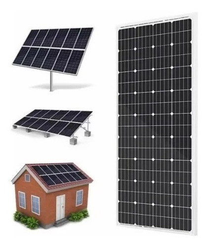 Paneles Solares Monocristalino Fotovoltaico 12v 100w